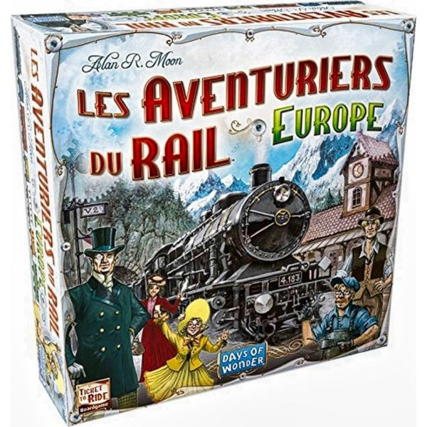 Les Aventuriers du Rail - Europe boîte de jeu avant