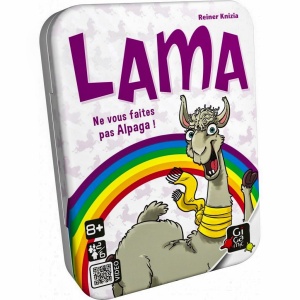 Lama : Ne vous faites pas Alpaga boîte jeu avant