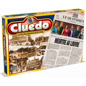 Cluedo Meurtre au Louvre boite de jeu