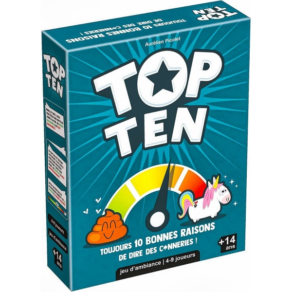 Top Ten boîte de jeu