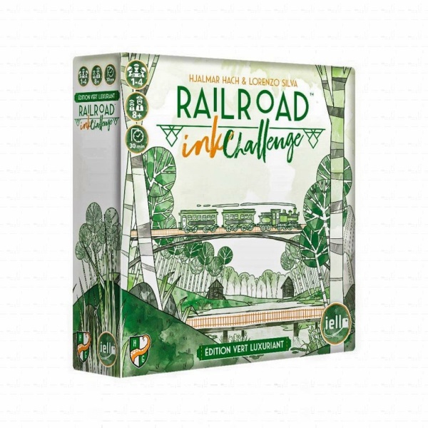 Railroad Ink Challenge – Vert boîte de jeu
