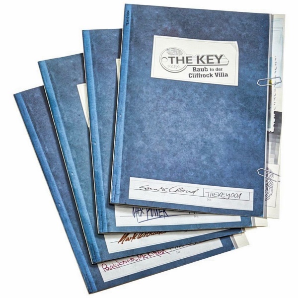 The Key – Vols à la Villa Cliffrock livrets de jeu