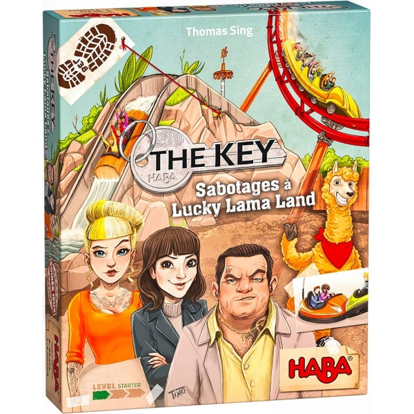 The Key – Sabotages à Lucky Lama Land boîte de jeu