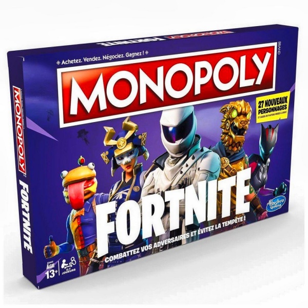 Monopoly Fortnite boite de jeu