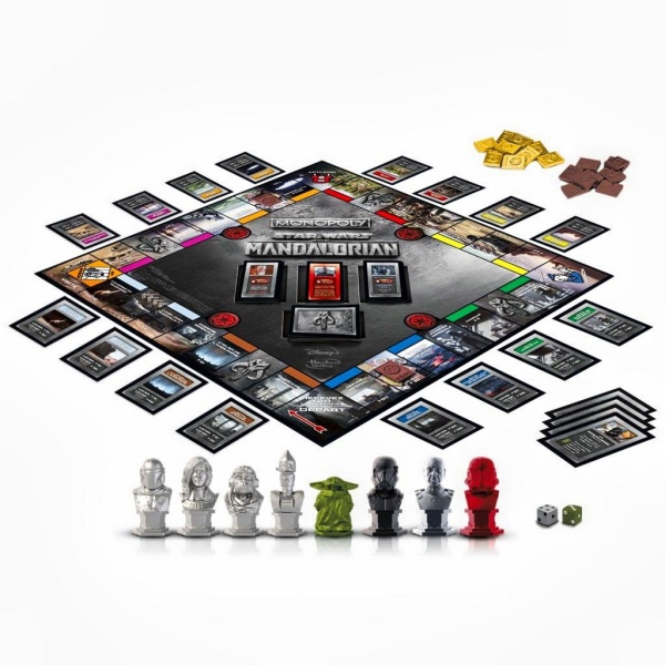 Monopoly Mandalorian plateau de jeu