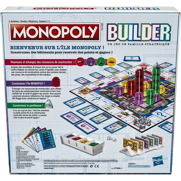 Monopoly Builder boite de jeu