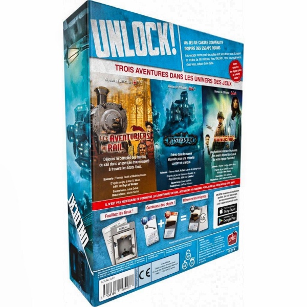 Unlock! Game Adventures arrière boite